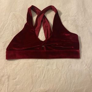 Fabletics Velour Sports Bra